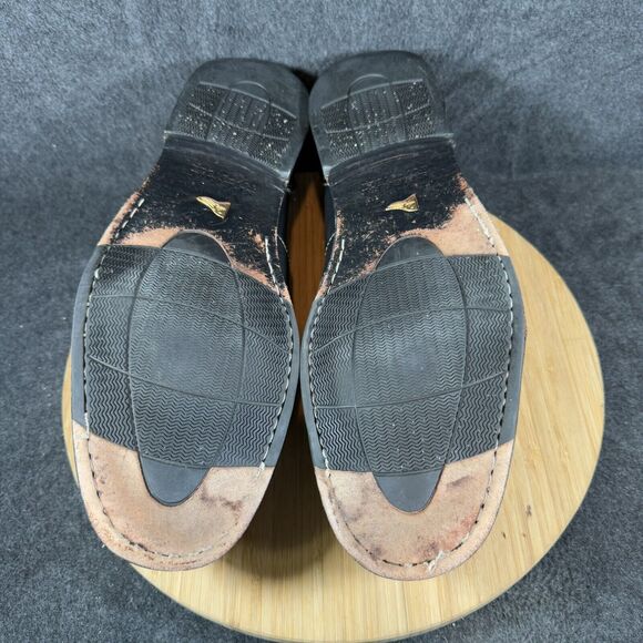 Sperry Gold Cup‎ Mens Penny Loafer Shoes Size 13 Black Leather Slip On - Picture 7 of 10